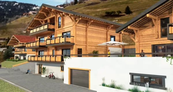 Manigod centre - Programme neuf, La Clusaz, Agence Gobert Immobilier