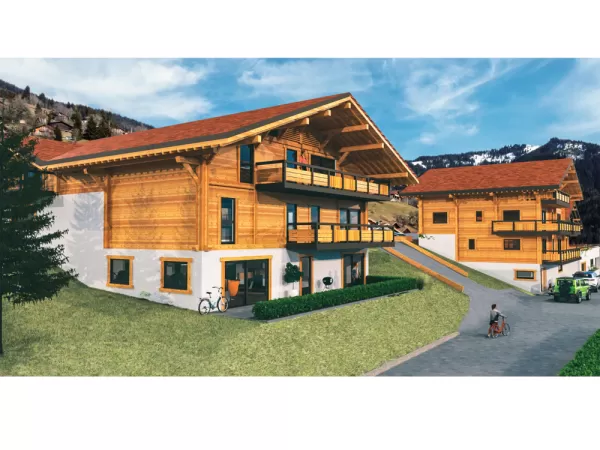 Manigod centre - Programme neuf, La Clusaz, Agence Gobert Immobilier